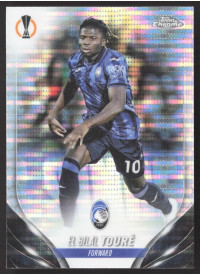 El Bilal Touré, Kartička, Topps Chrome UEFA Club Competitions 2023-24, Pulsar Refractor