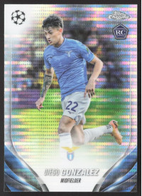 Diego Gonzalez, Kartička, Topps Chrome UEFA Club Competitions 2023-24, Pulsar Refractor