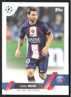 Lionel Messi, Kartička, 2022-23 Topps UEFA Club Competitions, BASE