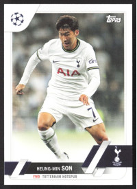 Heung-min Son, Kartička, 2022-23 Topps UEFA Club Competitions, BASE