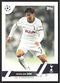 Heung-min Son, Kartička, 2022-23 Topps UEFA Club Competitions, BASE
