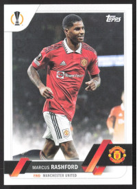 Marcus Rashford, Kartička, 2022-23 Topps UEFA Club Competitions, BASE