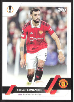 Bruno Fernandes, Kartička, 2022-23 Topps UEFA Club Competitions, BASE