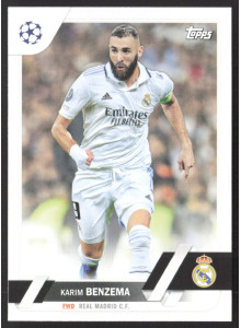 Karim Benzema, Kartička, 2022-23 Topps UEFA Club Competitions, BASE