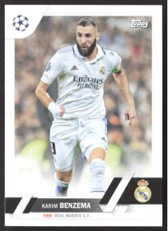 Karim Benzema, Kartička, 2022-23 Topps UEFA Club Competitions, BASE