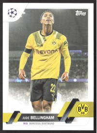 Jude Bellingham, Kartička, 2022-23 Topps UEFA Club Competitions, BASE