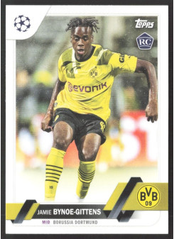 Jamie Bynoe-Gittens, Kartička, 2022-23 Topps UEFA Club Competitions, BASE