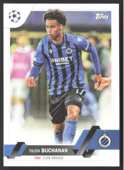Tajon Buchanan, Kartička, 2022-23 Topps UEFA Club Competitions, BASE