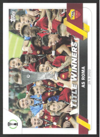 AS Roma, Kartička, 2022-23 Topps UEFA Club Competitions, BASE