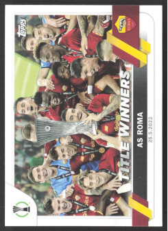AS Roma, Kartička, 2022-23 Topps UEFA Club Competitions, BASE