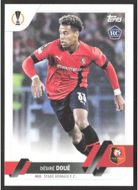 Désiré Doué, Kartička, 2022-23 Topps UEFA Club Competitions, BASE
