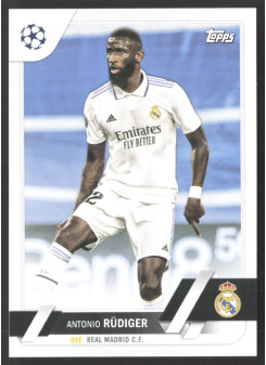 Antonio Rüdiger, Kartička, 2022-23 Topps UEFA Club Competitions, BASE