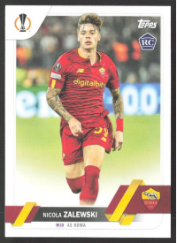 Nicola Zalewski, Kartička, 2022-23 Topps UEFA Club Competitions, BASE