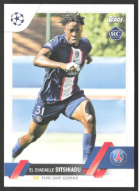 El Chadaille Bitshiabu, Kartička, 2022-23 Topps UEFA Club Competitions, BASE