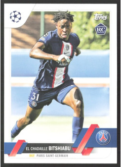 El Chadaille Bitshiabu, Kartička, 2022-23 Topps UEFA Club Competitions, BASE