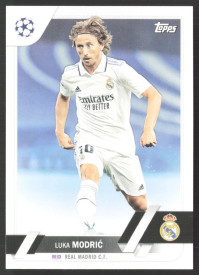 Luka Modrić, Kartička, 2022-23 Topps UEFA Club Competitions, BASE