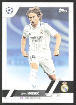 Luka Modrić, Kartička, 2022-23 Topps UEFA Club Competitions, BASE