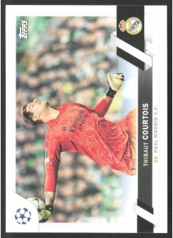 Thibaut Courtois, Kartička, 2022-23 Topps UEFA Club Competitions, BASE