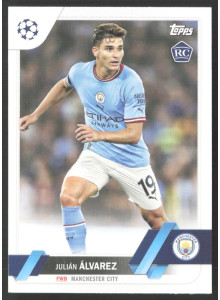 Julián Álvarez, Card, 2022-23 Topps UEFA Club Competitions, BASE