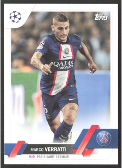 Marco Verratti, Kartička, 2022-23 Topps UEFA Club Competitions, BASE