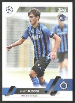 Lynnt Audoor, Kartička, 2022-23 Topps UEFA Club Competitions, BASE