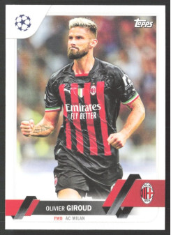 Olivier Giroud, Kartička, 2022-23 Topps UEFA Club Competitions, BASE