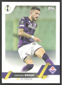 Cristiano Biraghi, Kartička, 2022-23 Topps UEFA Club Competitions, BASE