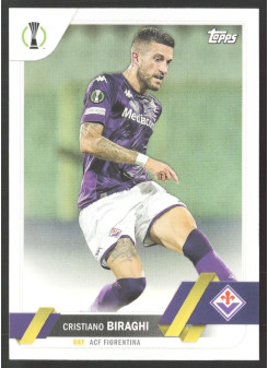 Cristiano Biraghi, Kartička, 2022-23 Topps UEFA Club Competitions, BASE