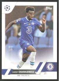Carney Chukwuemeka, Kartička, 2022-23 Topps UEFA Club Competitions, BASE