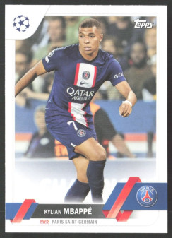 Kylian Mbappé, Kartička, 2022-23 Topps UEFA Club Competitions, BASE