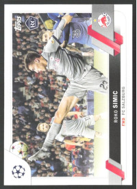 Roko Simic, Kartička, 2022-23 Topps UEFA Club Competitions, BASE