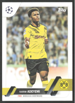 Karim Adeyemi, Kartička, 2022-23 Topps UEFA Club Competitions, BASE