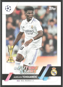 Aurélien Tchouameni, Kartička, 2022-23 Topps UEFA Club Competitions, BASE