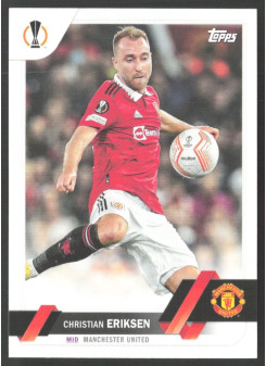 Christian Eriksen, Kartička, 2022-23 Topps UEFA Club Competitions, BASE