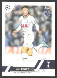 Alfie Devine, Kartička, 2022-23 Topps UEFA Club Competitions, BASE