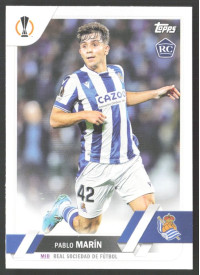 Pablo Marín, Kartička, 2022-23 Topps UEFA Club Competitions, BASE