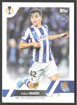 Pablo Marín, Kartička, 2022-23 Topps UEFA Club Competitions, BASE