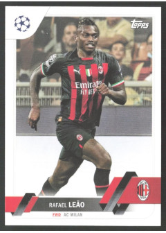Rafael Leão, Kartička, 2022-23 Topps UEFA Club Competitions, BASE