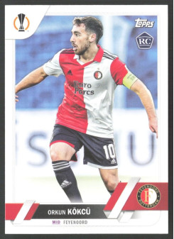 Orkun Kökcü, Kartička, 2022-23 Topps UEFA Club Competitions, BASE