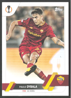 Paulo Dybala, Kartička, 2022-23 Topps UEFA Club Competitions, BASE