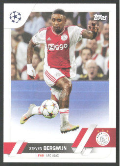 Steven Bergwijn, Kartička, 2022-23 Topps UEFA Club Competitions, BASE