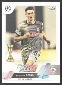 Benjamin Sesko, Kartička, 2022-23 Topps UEFA Club Competitions, BASE