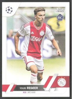 Youri Regeer, Kartička, 2022-23 Topps UEFA Club Competitions, BASE