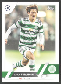 Kyogo Furuhashi, Kartička, 2022-23 Topps UEFA Club Competitions, BASE