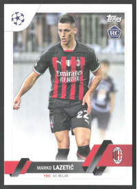 Marko Lazetić, Kartička, 2022-23 Topps UEFA Club Competitions, BASE