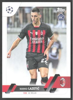 Marko Lazetić, Kartička, 2022-23 Topps UEFA Club Competitions, BASE