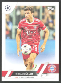 Thomas Müller, Kartička, 2022-23 Topps UEFA Club Competitions, BASE