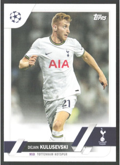 Dejan Kulusevski, Kartička, 2022-23 Topps UEFA Club Competitions, BASE