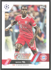 Mathys Tel, Kartička, 2022-23 Topps UEFA Club Competitions, BASE