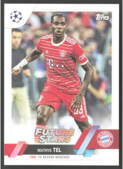 Mathys Tel, Kartička, 2022-23 Topps UEFA Club Competitions, BASE